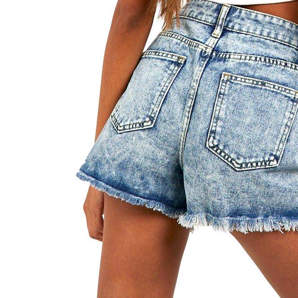 Women’s Acid Wash Athletic Shorts