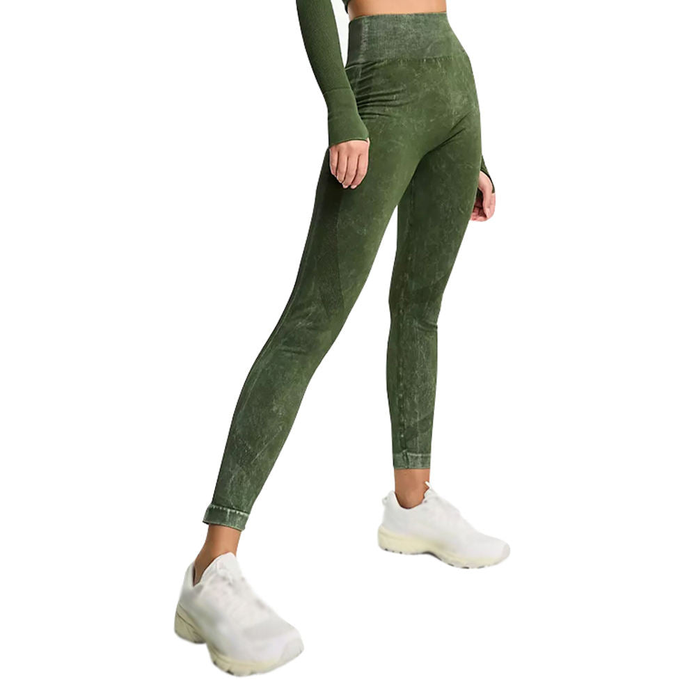 Women’s Acid Wash Fitness Leggings
