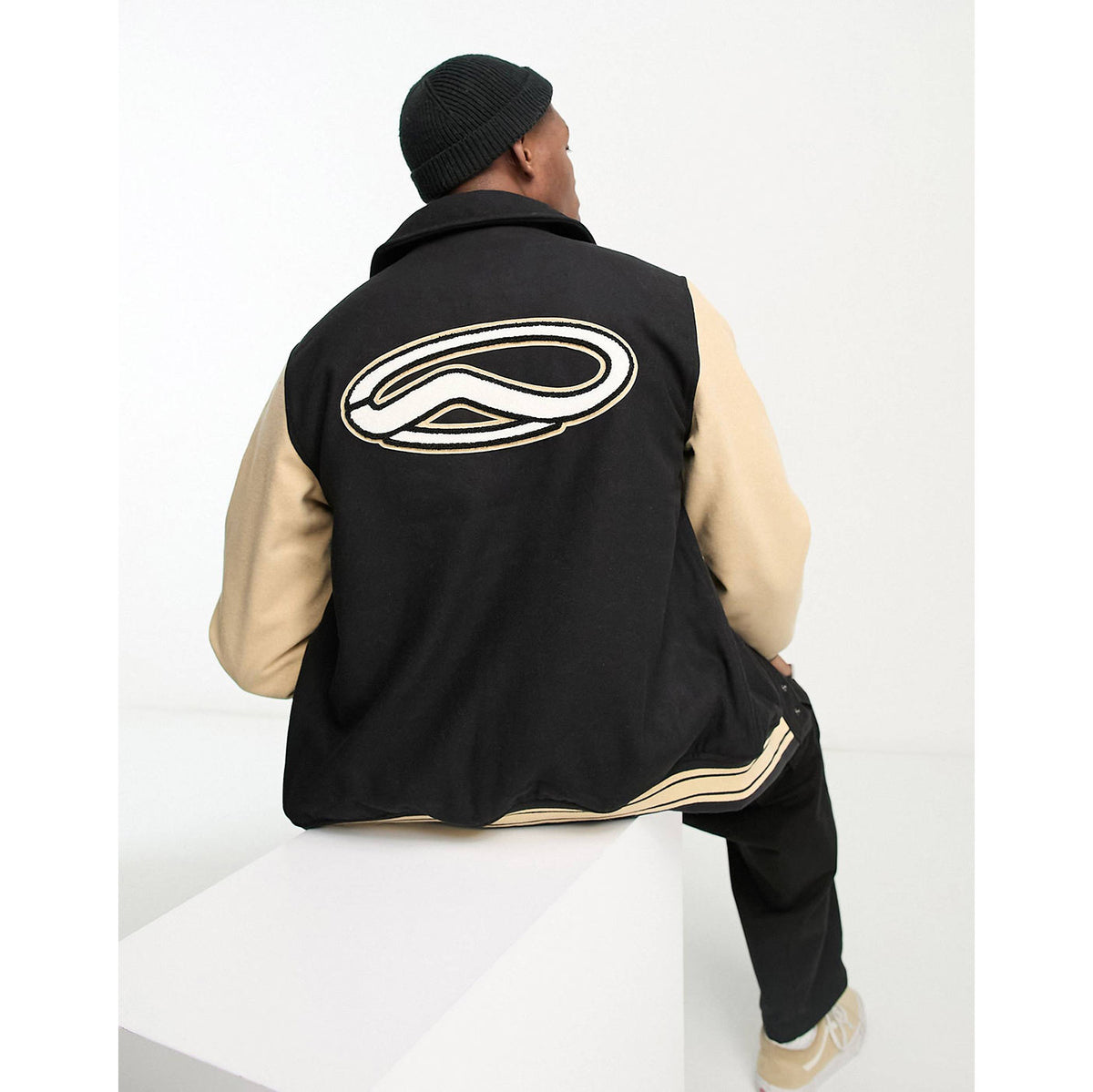 Men’s Custom Printed Letterman Jacket