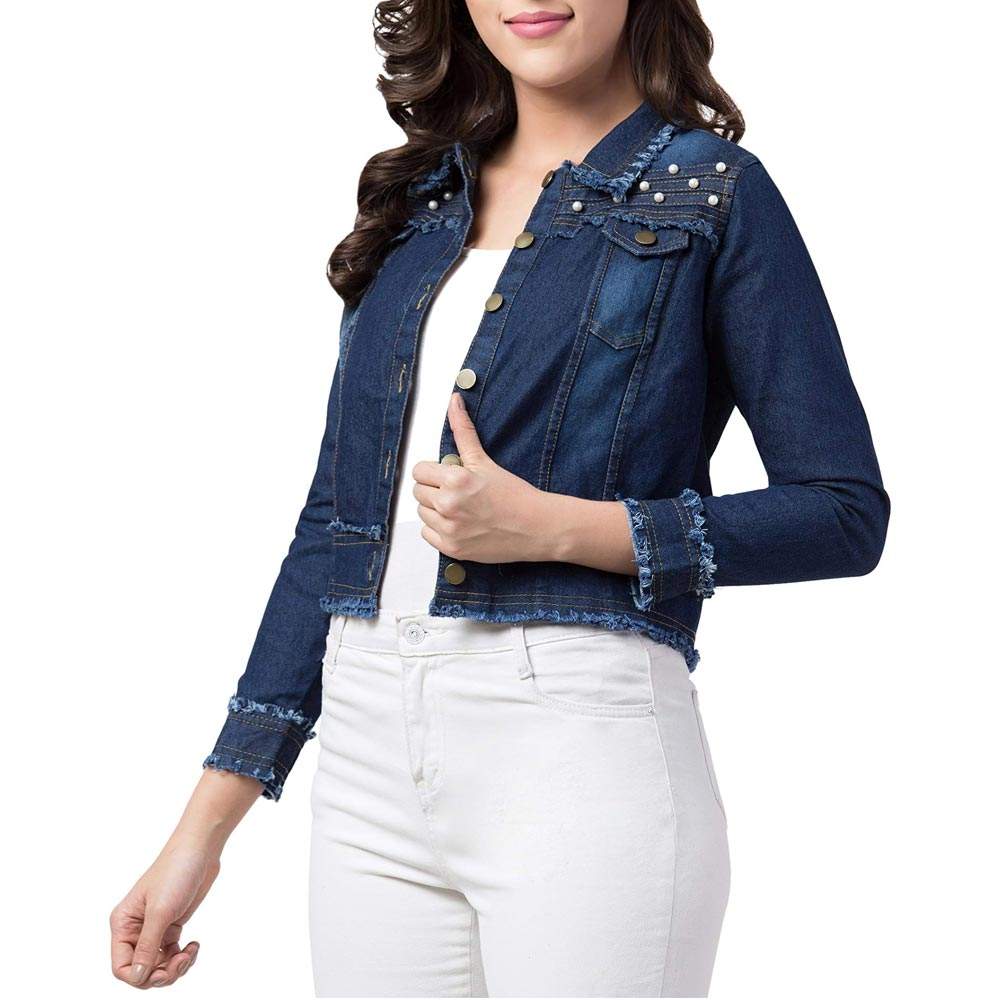 Women’s Button-Up Denim Jacket