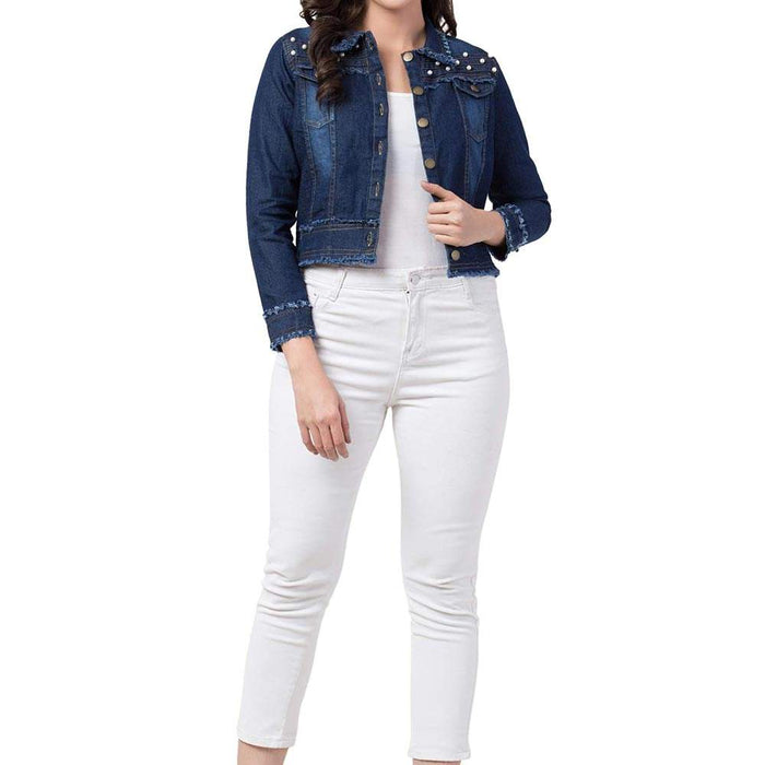 Women’s Button-Up Denim Jacket