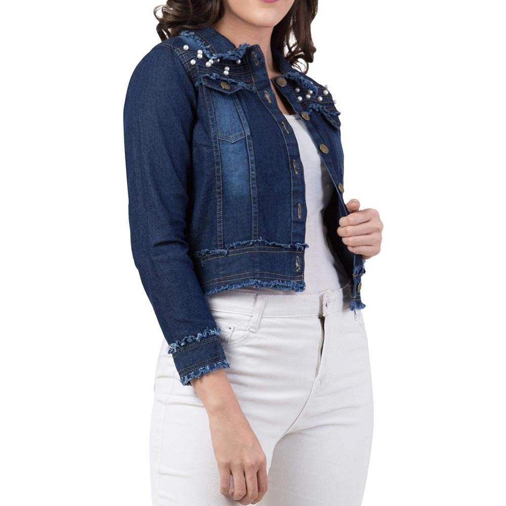 Women’s Button-Up Denim Jacket