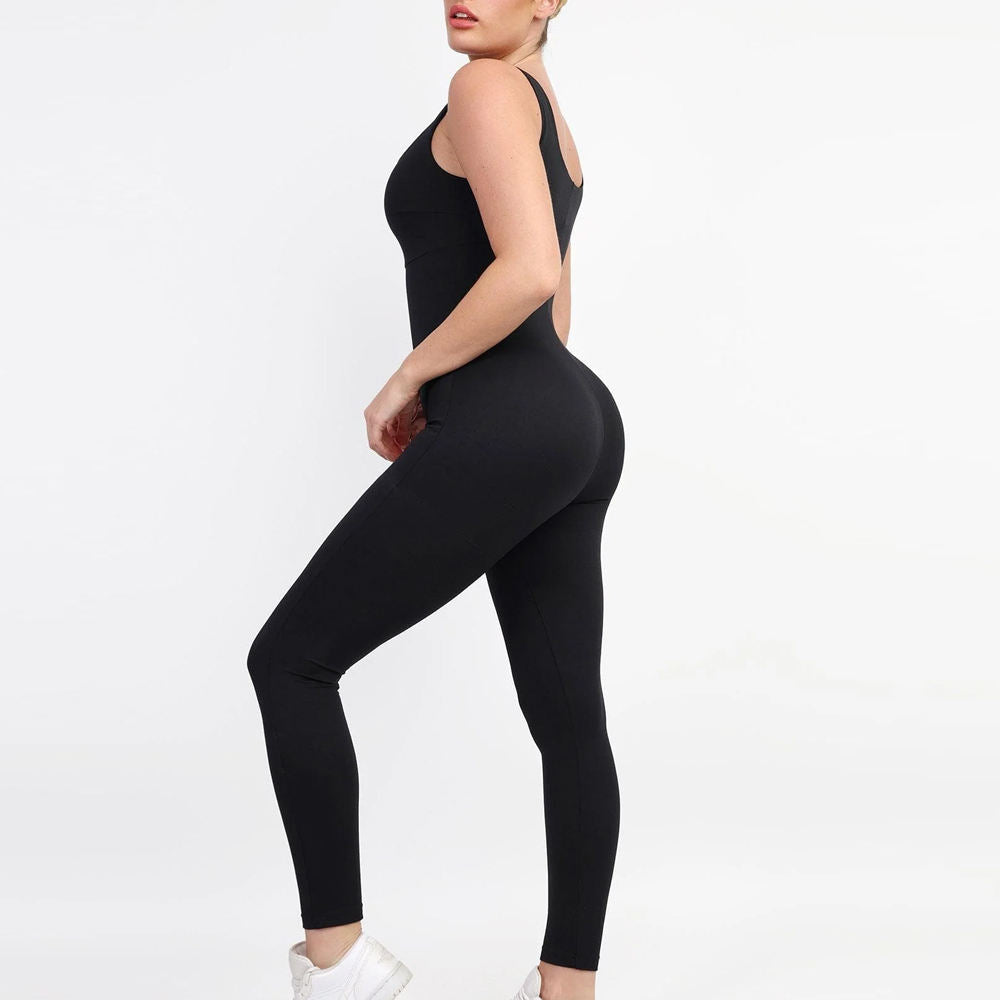 Women’s Summer Print Sleeveless Jumpsuit