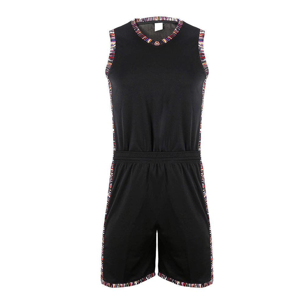 Men Blank Basketball Uniforms Quick Dry