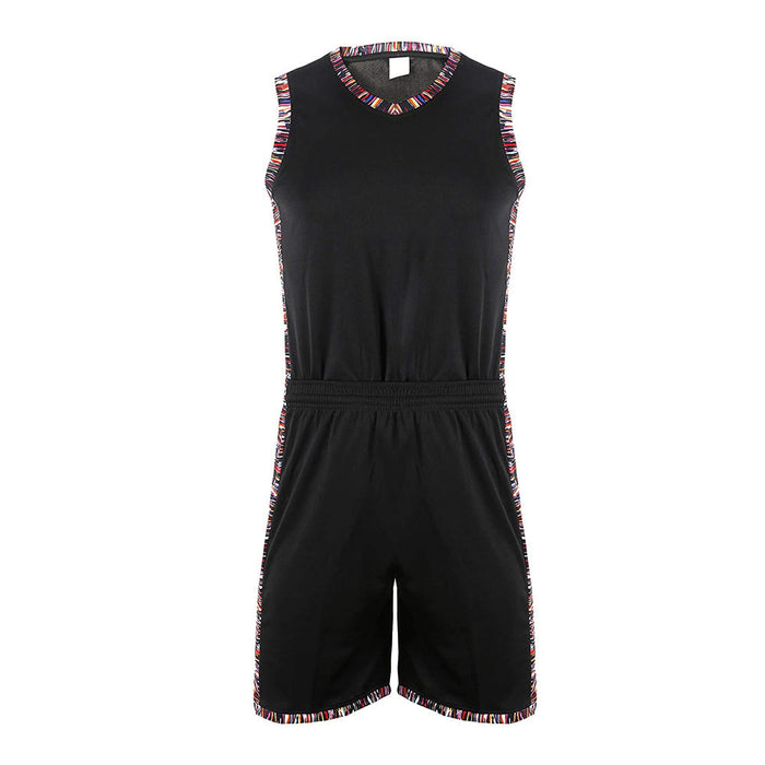 Men Blank Basketball Uniforms Quick Dry