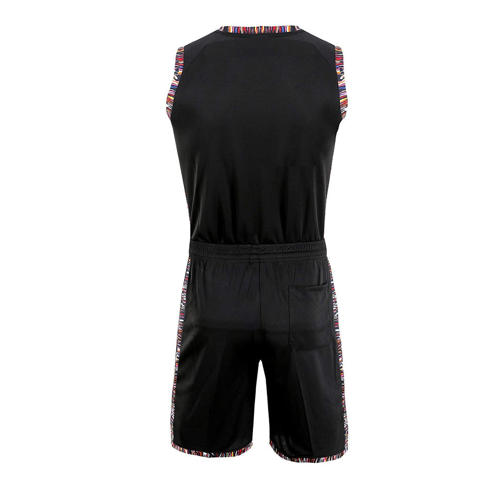 Men Blank Basketball Uniforms Quick Dry