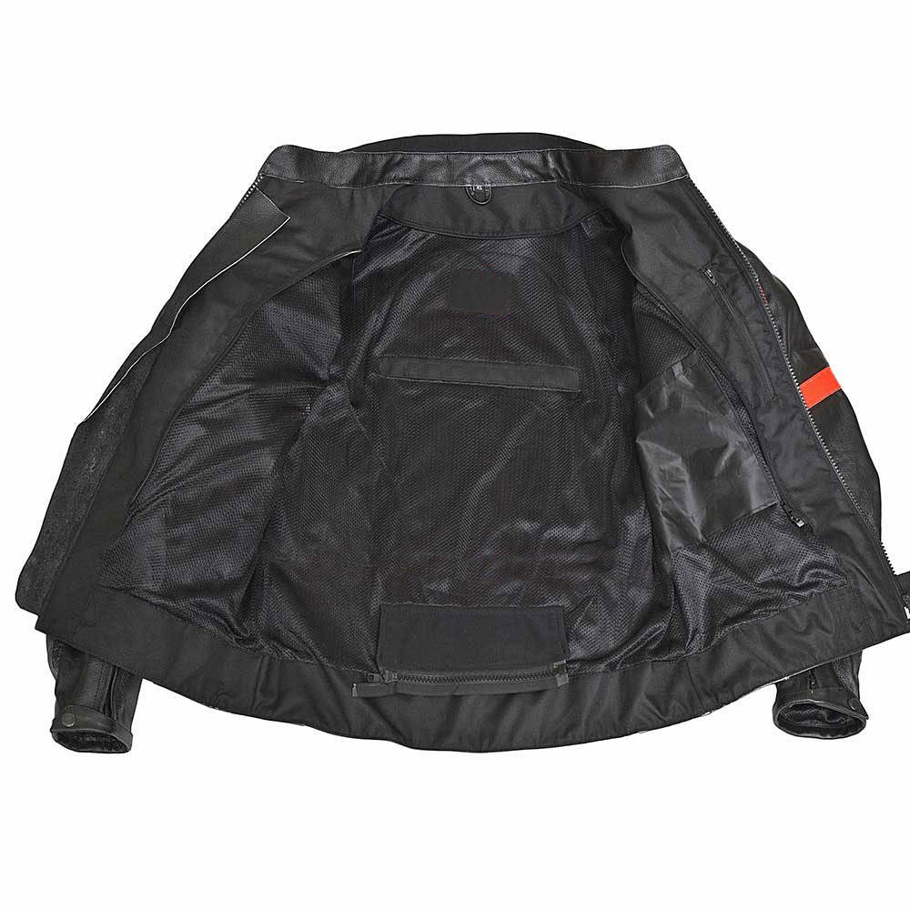 New Multi Function Motorcycle Racing Jacket Zipper Full Sleeves Motorbike Jacket