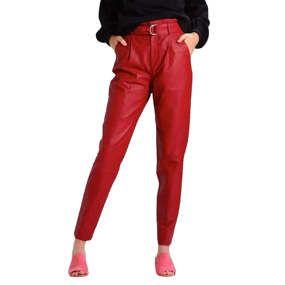 Comfortable Women’s Leather Pants