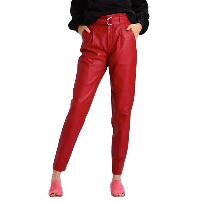 Comfortable Women’s Leather Pants