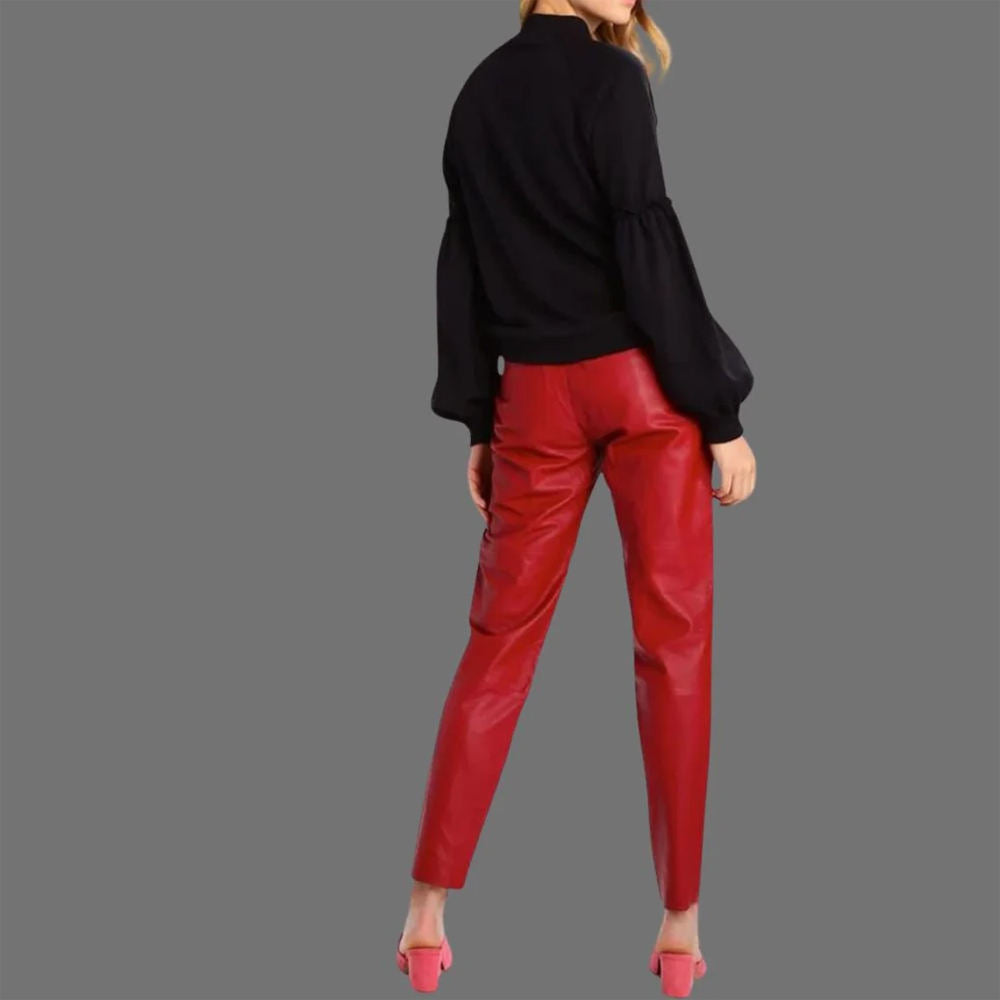 Comfortable Women’s Leather Pants