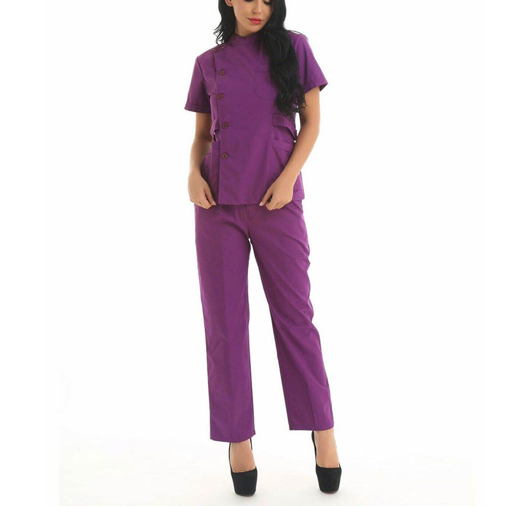 New Fashion Medical Uniforms Women Scrubs Set Professional Manufacture Soft Fabric Made Hospital Nursing Scrub