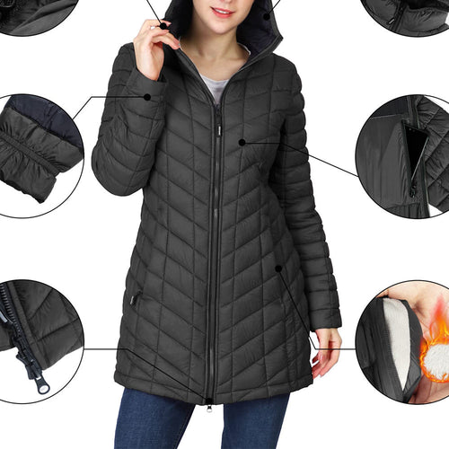 Long Down Puffer Jacket