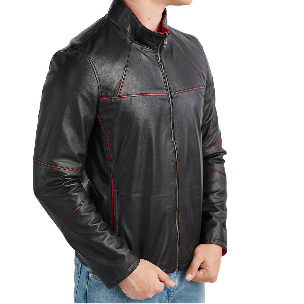 Best Selling Casual Wear winter jacket for Men Trending Style Casual Wear Leather Made Men jackets