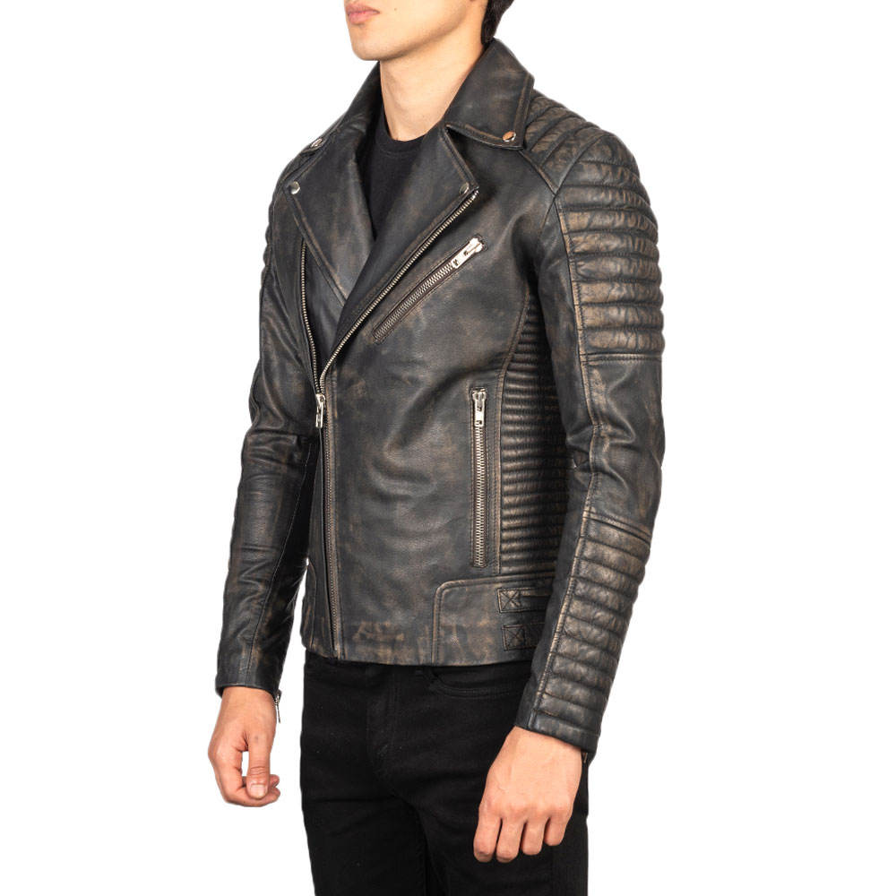 Professional Breathable Comfortable Men Leather Jacket Stand Collar Casual Fashion Outdoor winter jacket For Men