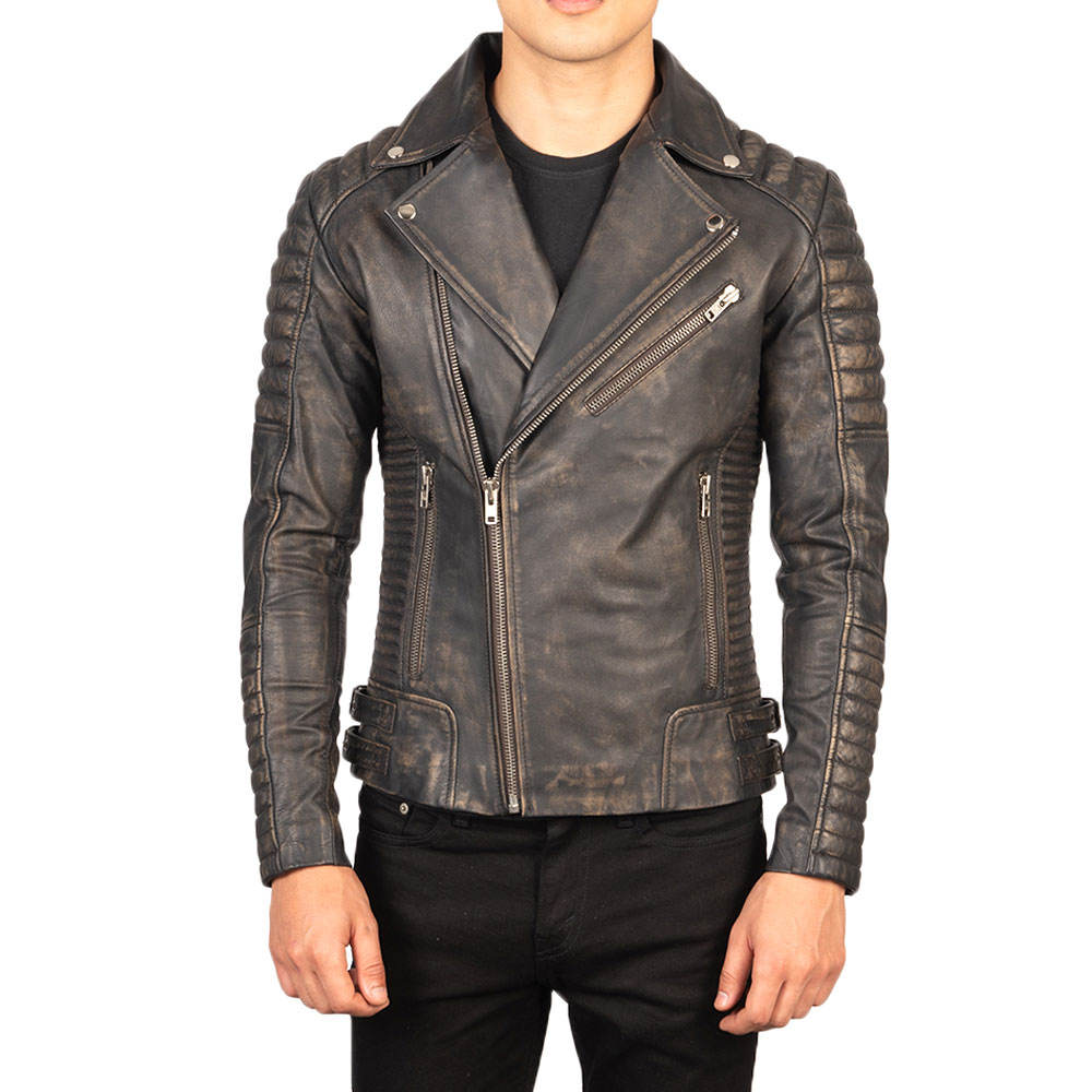 Professional Breathable Comfortable Men Leather Jacket Stand Collar Casual Fashion Outdoor winter jacket For Men