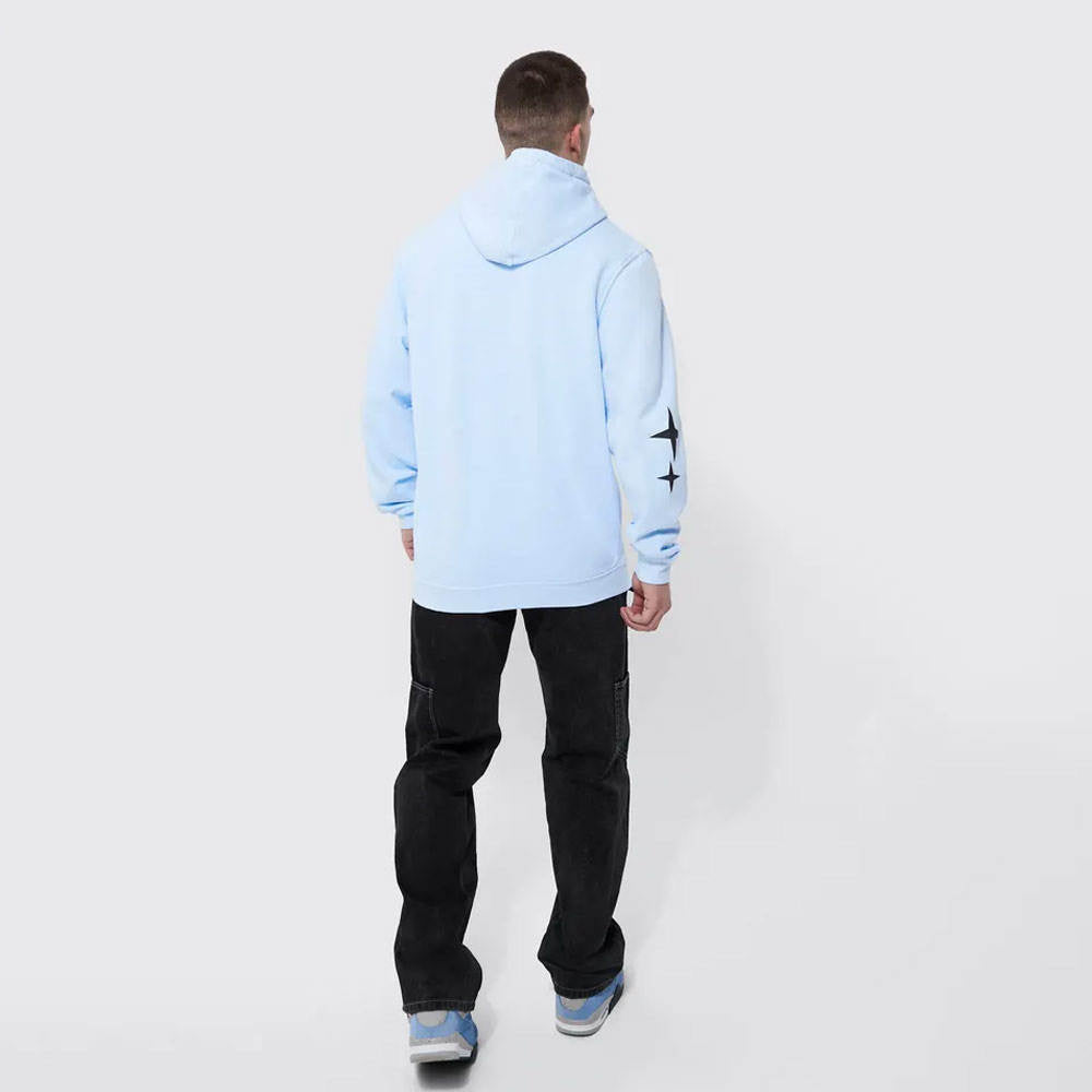 Men’s Breathable Puff Print Hoodie