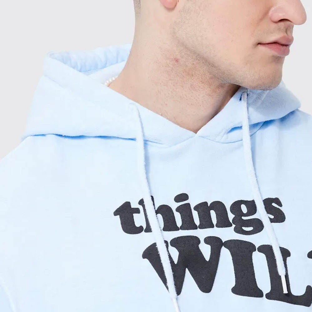 Men’s Breathable Puff Print Hoodie