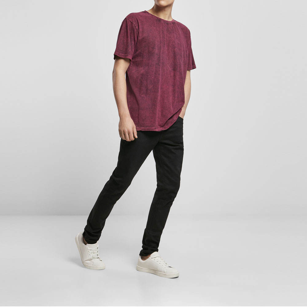 New Style  Quick Dry Oversized Men Acid Wash T- Shirts