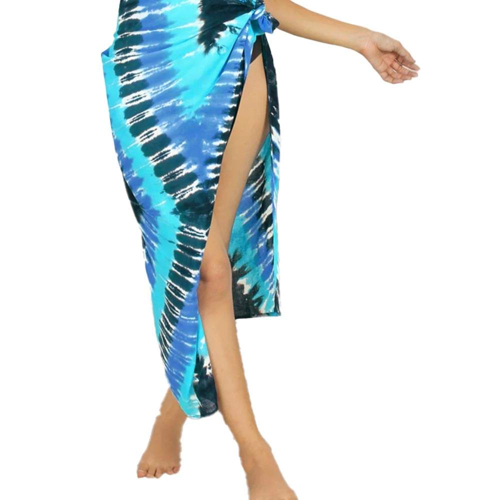 Summer Beach Cover up 2026 New Arrival Custom Print Wrap Sarong Cover up for Women