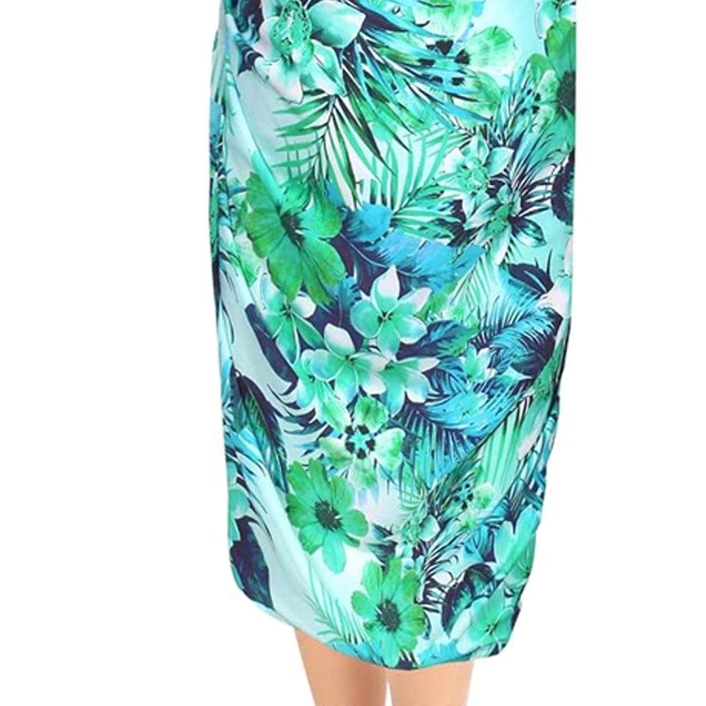 Summer Beach Cover up Multi Wear Swimsuit Sarong Custom Print Wrap Sarong Cover up for Women
