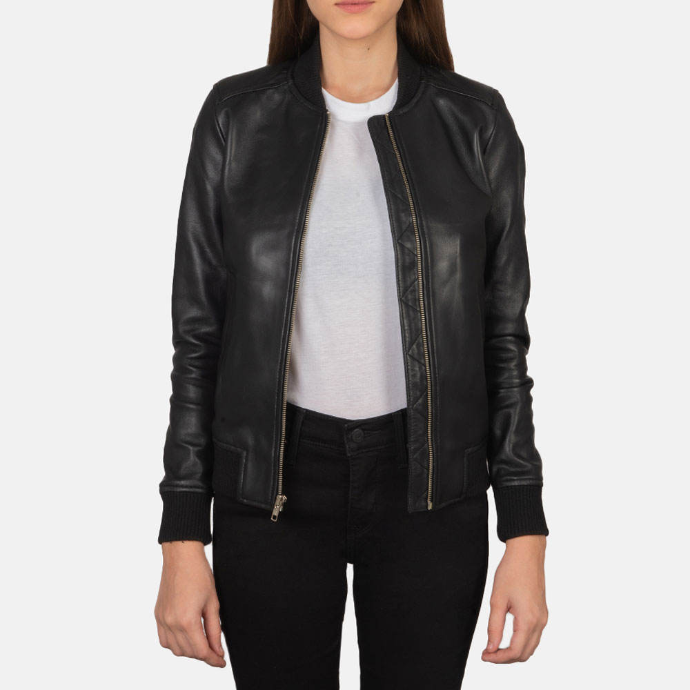 Women Stylish Leather Jacket in Different Colors Design High Quality PU Leather Jacket for Ladies