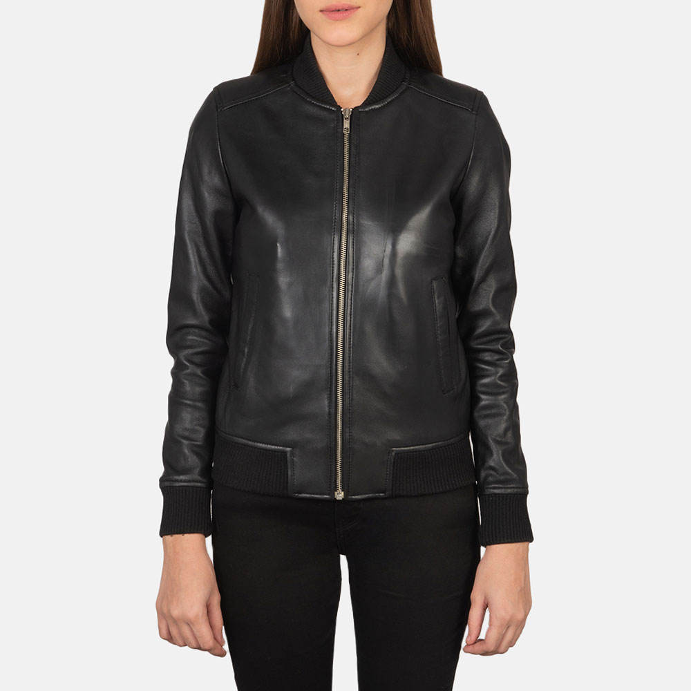 Women Stylish Leather Jacket in Different Colors Design High Quality PU Leather Jacket for Ladies