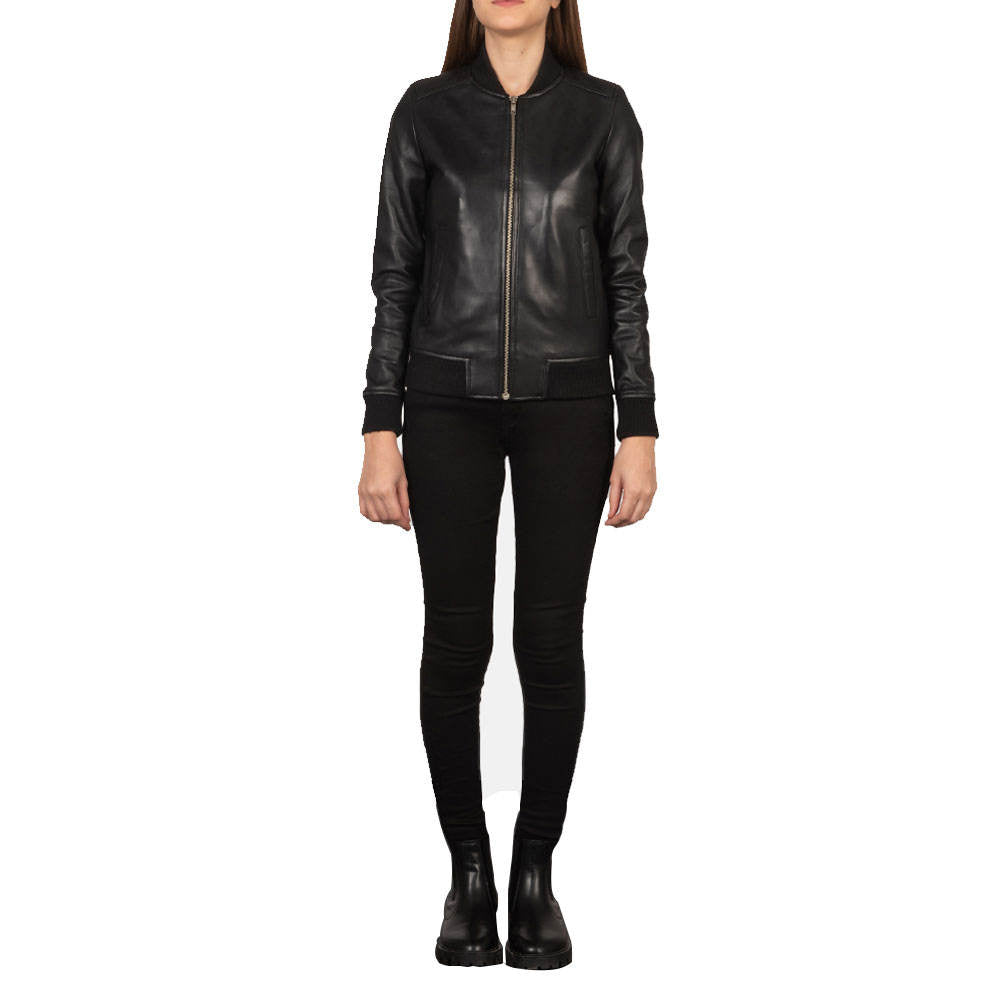 Women Stylish Leather Jacket in Different Colors Design High Quality PU Leather Jacket for Ladies