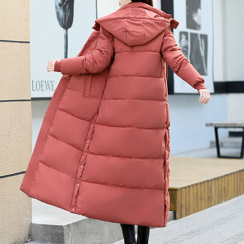 Full Sleeve Long Puffer Jacket