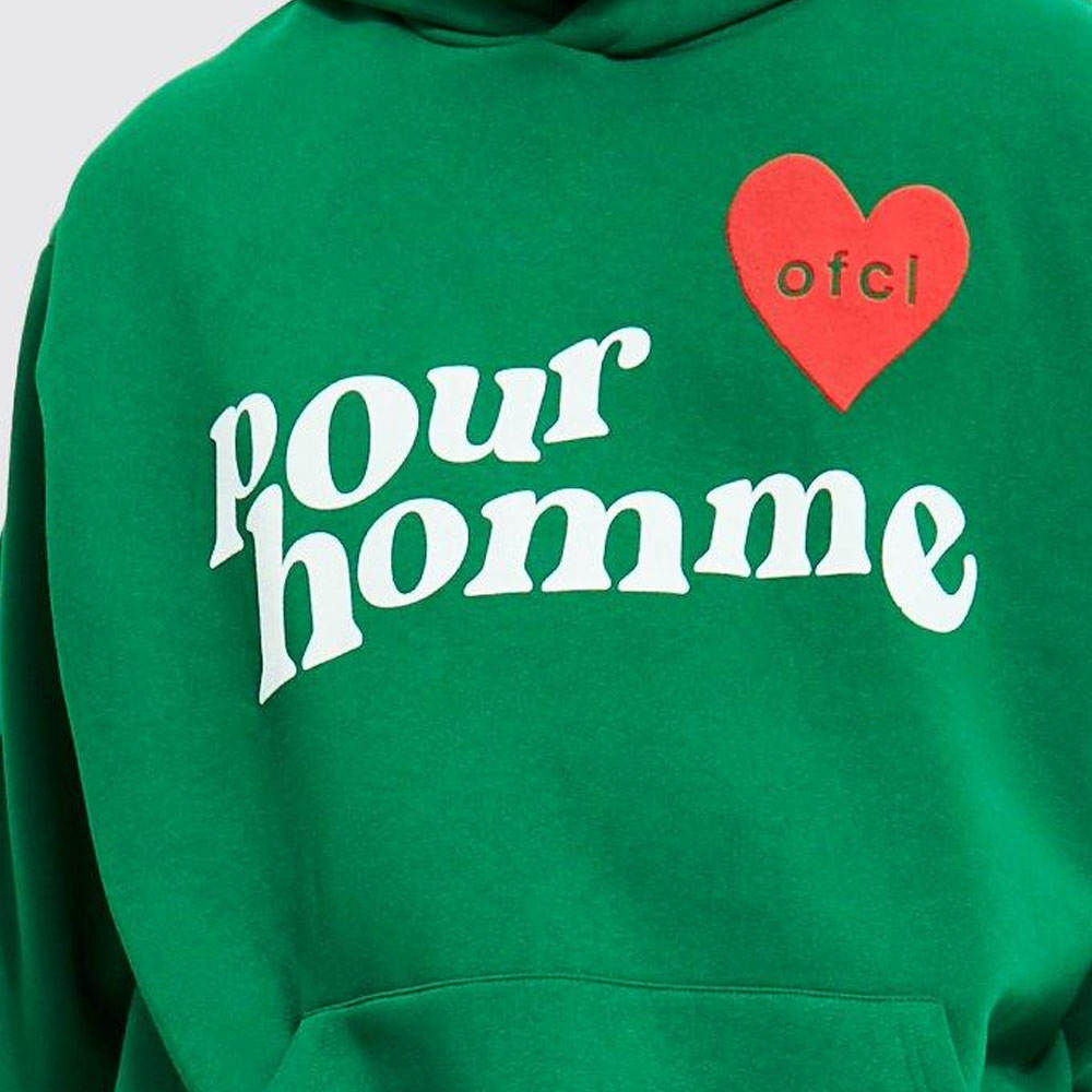 Men’s Soft Cotton Puff Print Hoodie