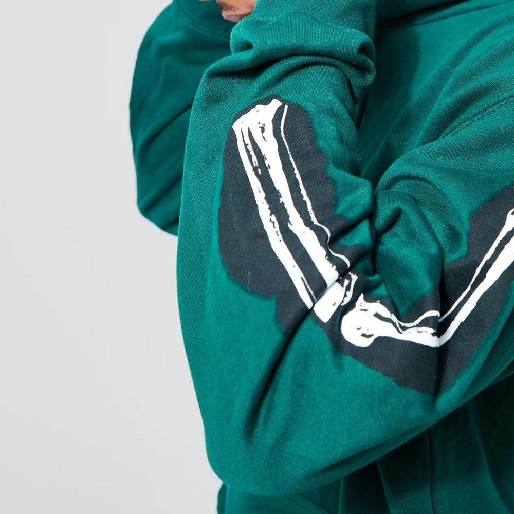 Men’s Hip Hop Puff Print Hoodie