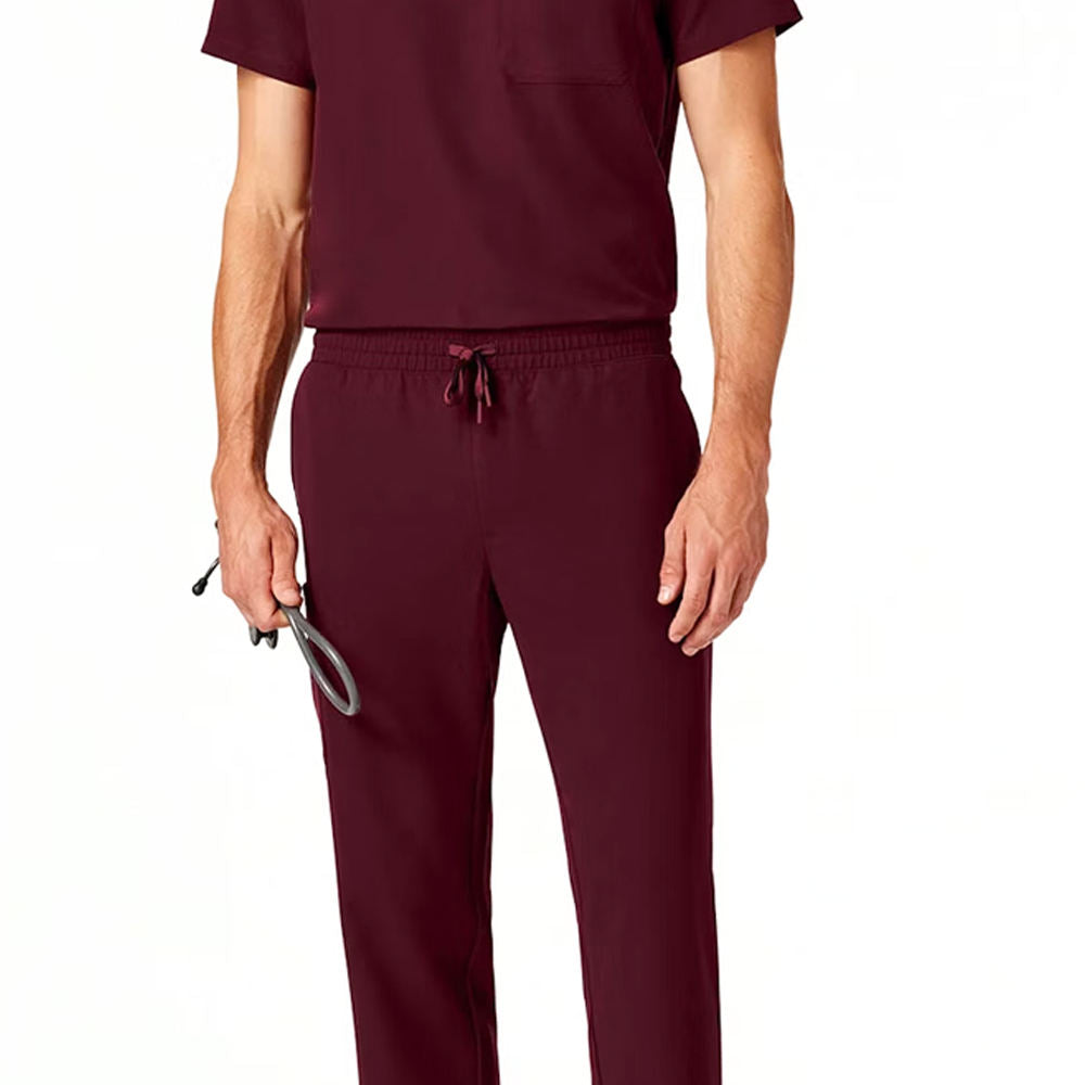 Durable and Comfortable Material Made Men Nursing Scrubs Set New Style Hospital Wear Nursing Scrub Set