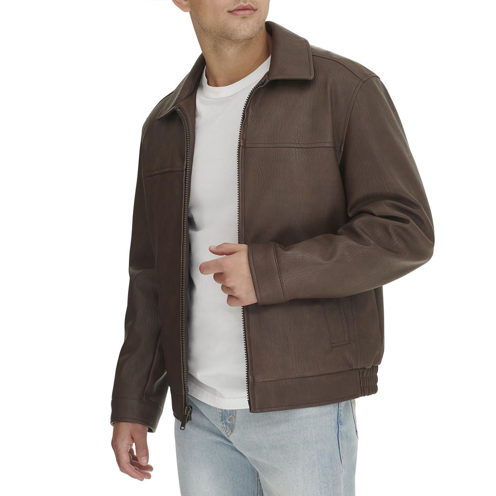 Men Leather winter jacket Design Leather Fashion Jackets For Boys High Quality Men Leather Jacket