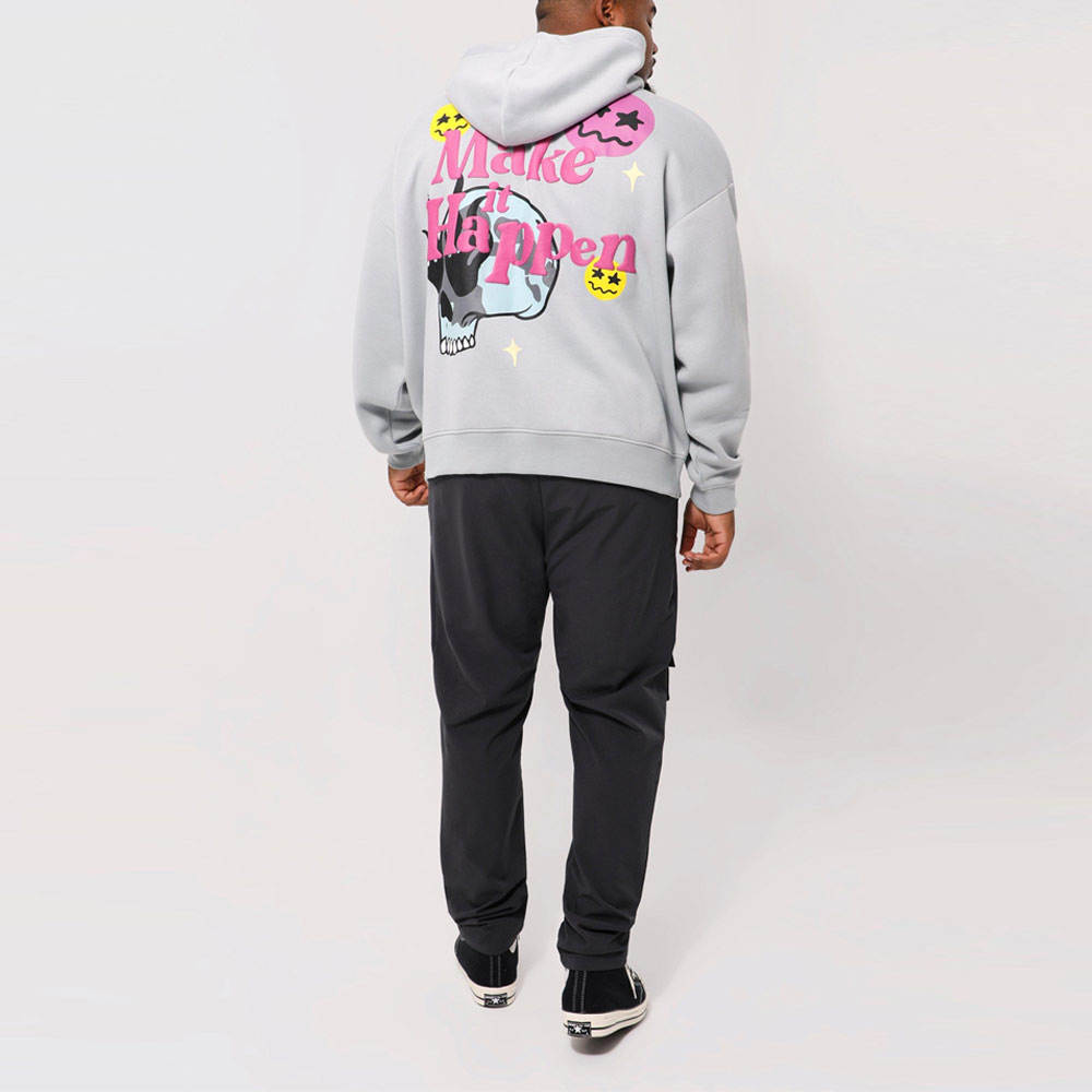 Men’s Puff Print Hoodie – Casual Streetwear