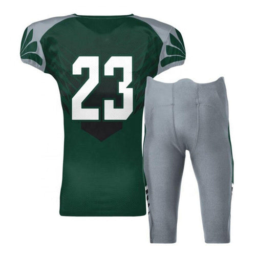 Half Sleeves V Neck American Football Uniform for Unisex