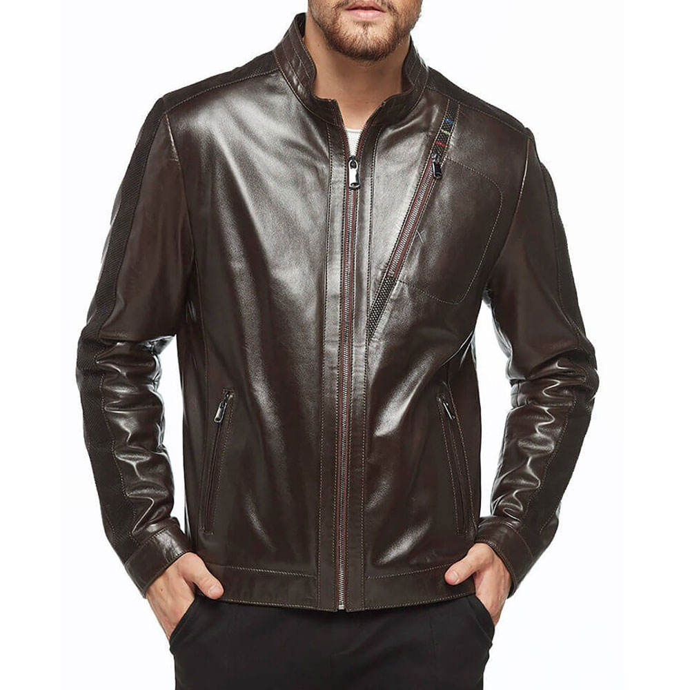High Quality Men Leather winter jacket for Casual Wear Men Stylish Leather Jackets