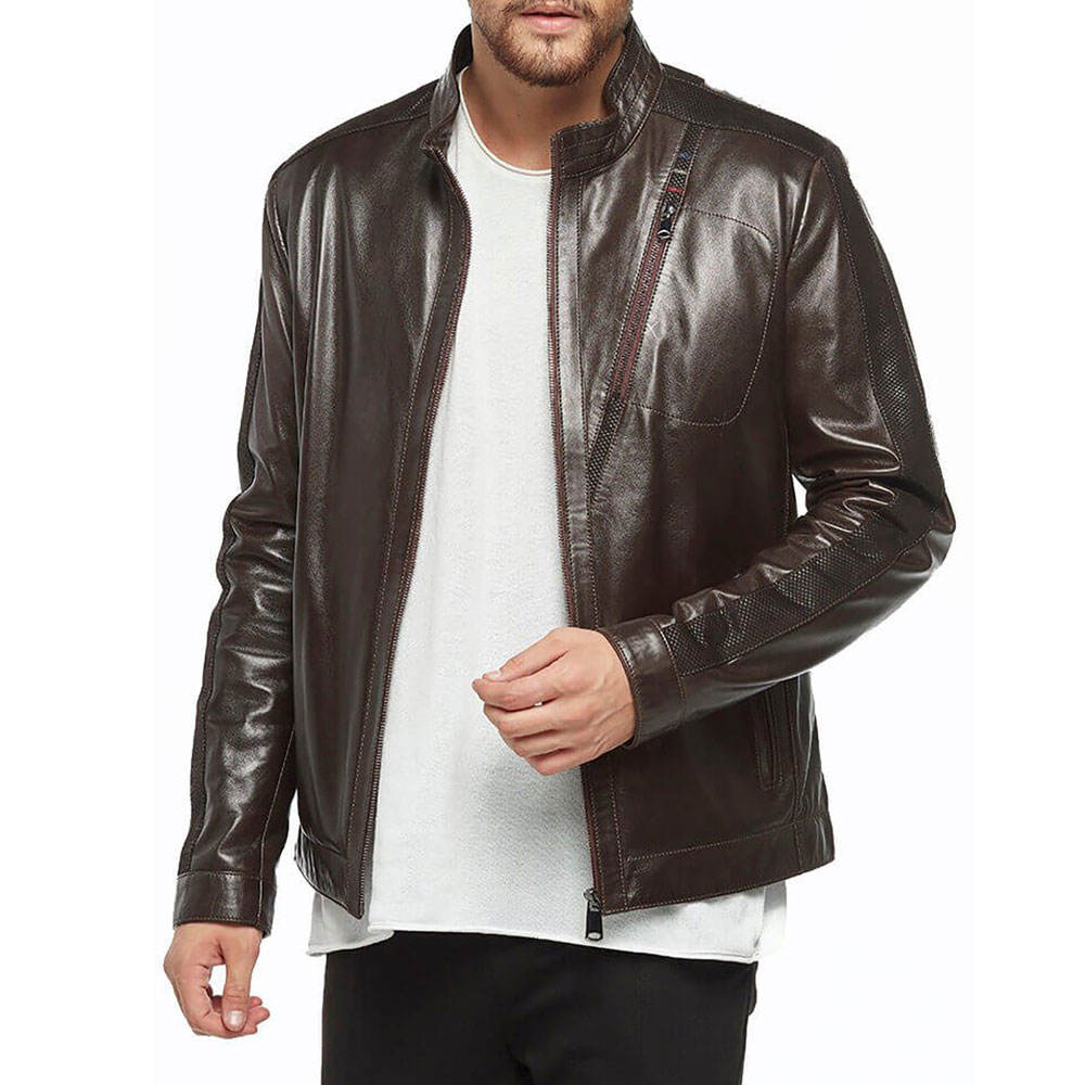 High Quality Men Leather winter jacket for Casual Wear Men Stylish Leather Jackets