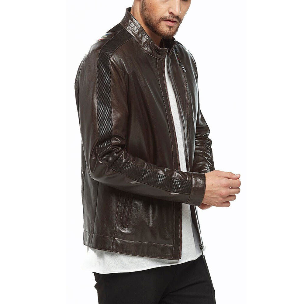 High Quality Men Leather winter jacket for Casual Wear Men Stylish Leather Jackets