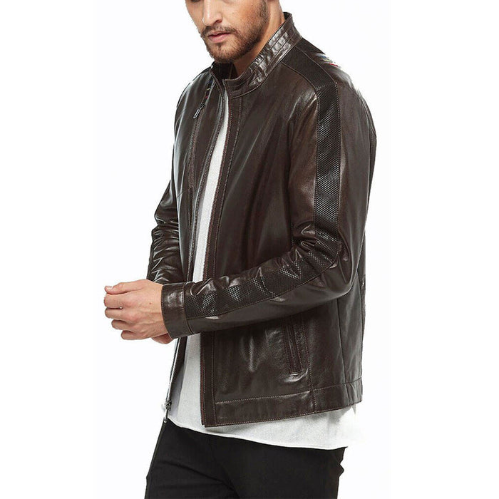 High Quality Men Leather winter jacket for Casual Wear Men Stylish Leather Jackets
