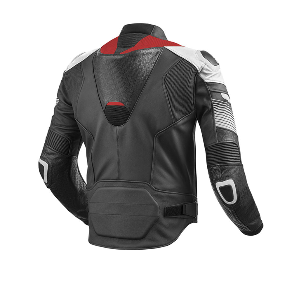 High Quality Custom Men's Motorbike Leather Jacket Professional