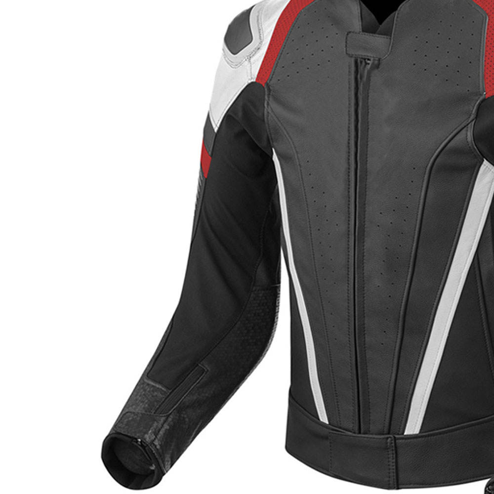High Quality Custom Men's Motorbike Leather Jacket Professional