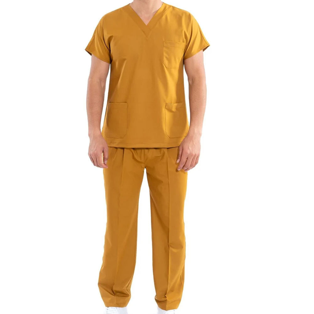 New Fashionable Stretch Medical Nursing Scrub For Men 2026 New Arrival High Quality Medical Nursing Scrub