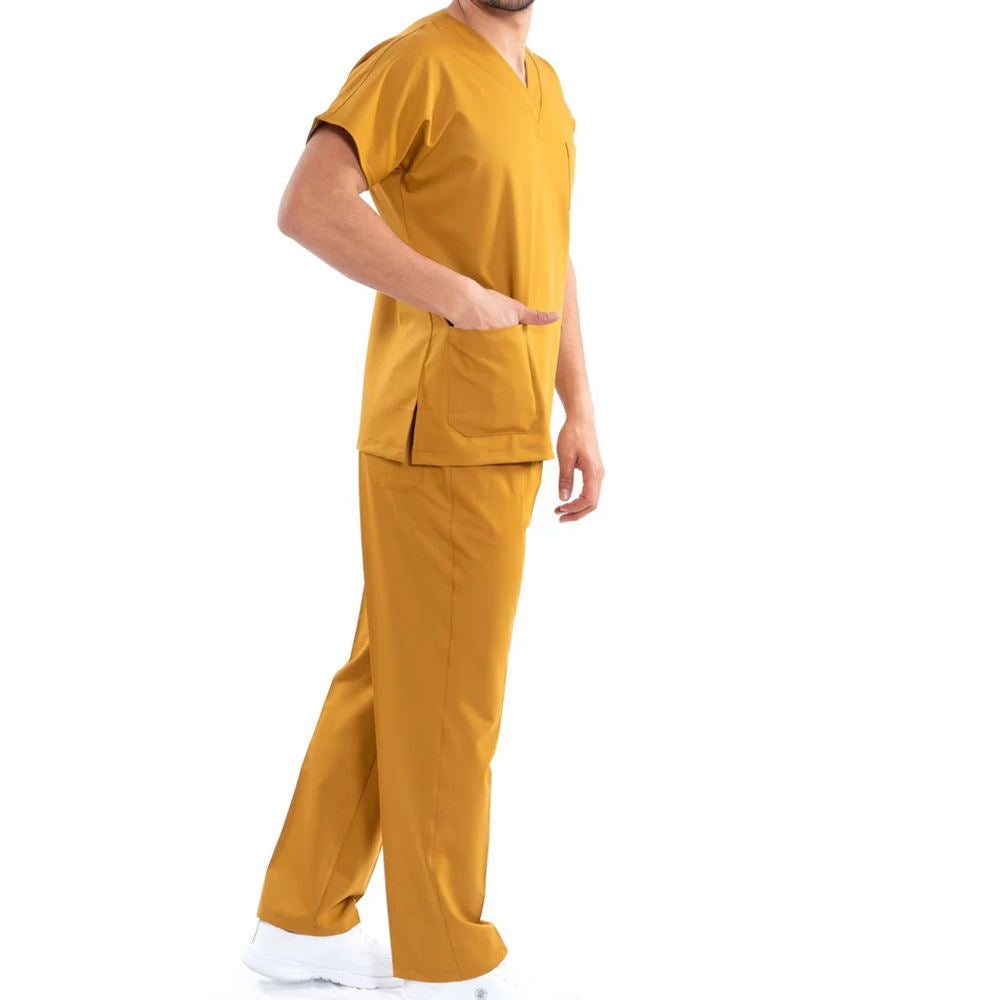 New Fashionable Stretch Medical Nursing Scrub For Men 2026 New Arrival High Quality Medical Nursing Scrub