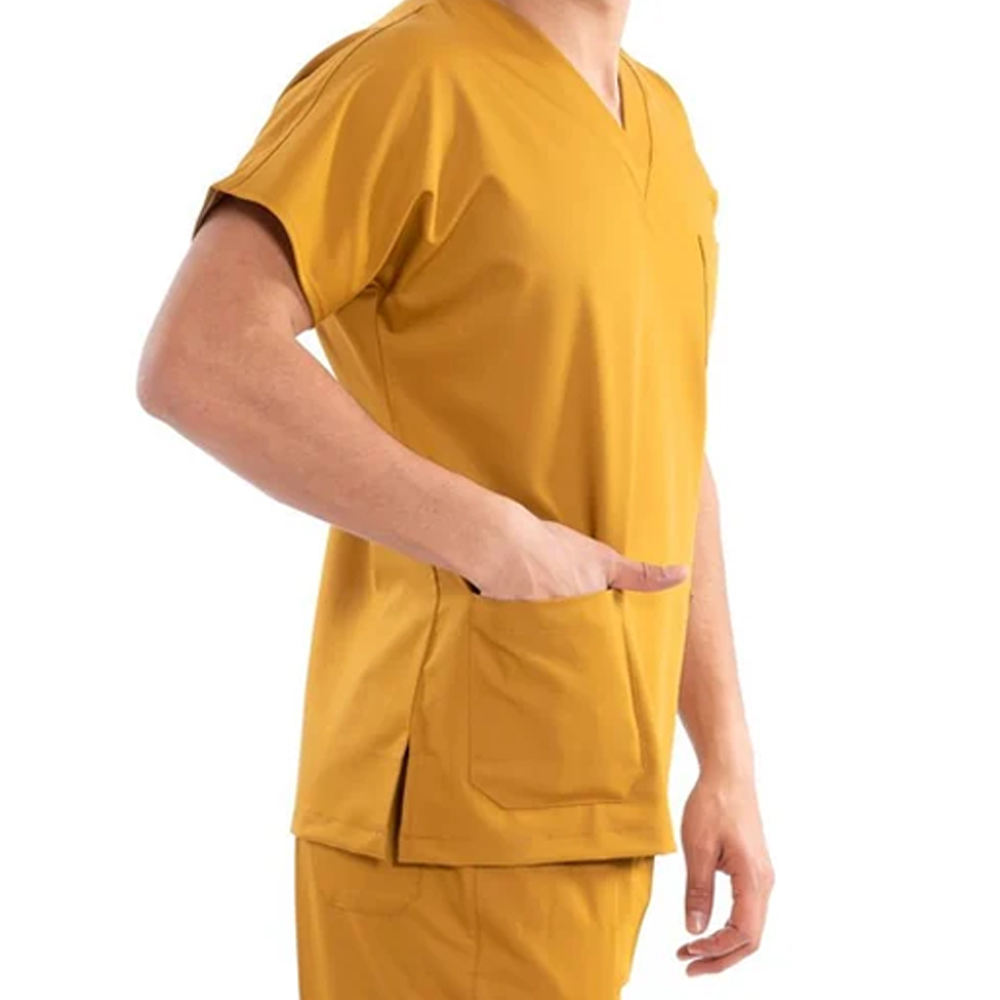 New Fashionable Stretch Medical Nursing Scrub For Men 2026 New Arrival High Quality Medical Nursing Scrub