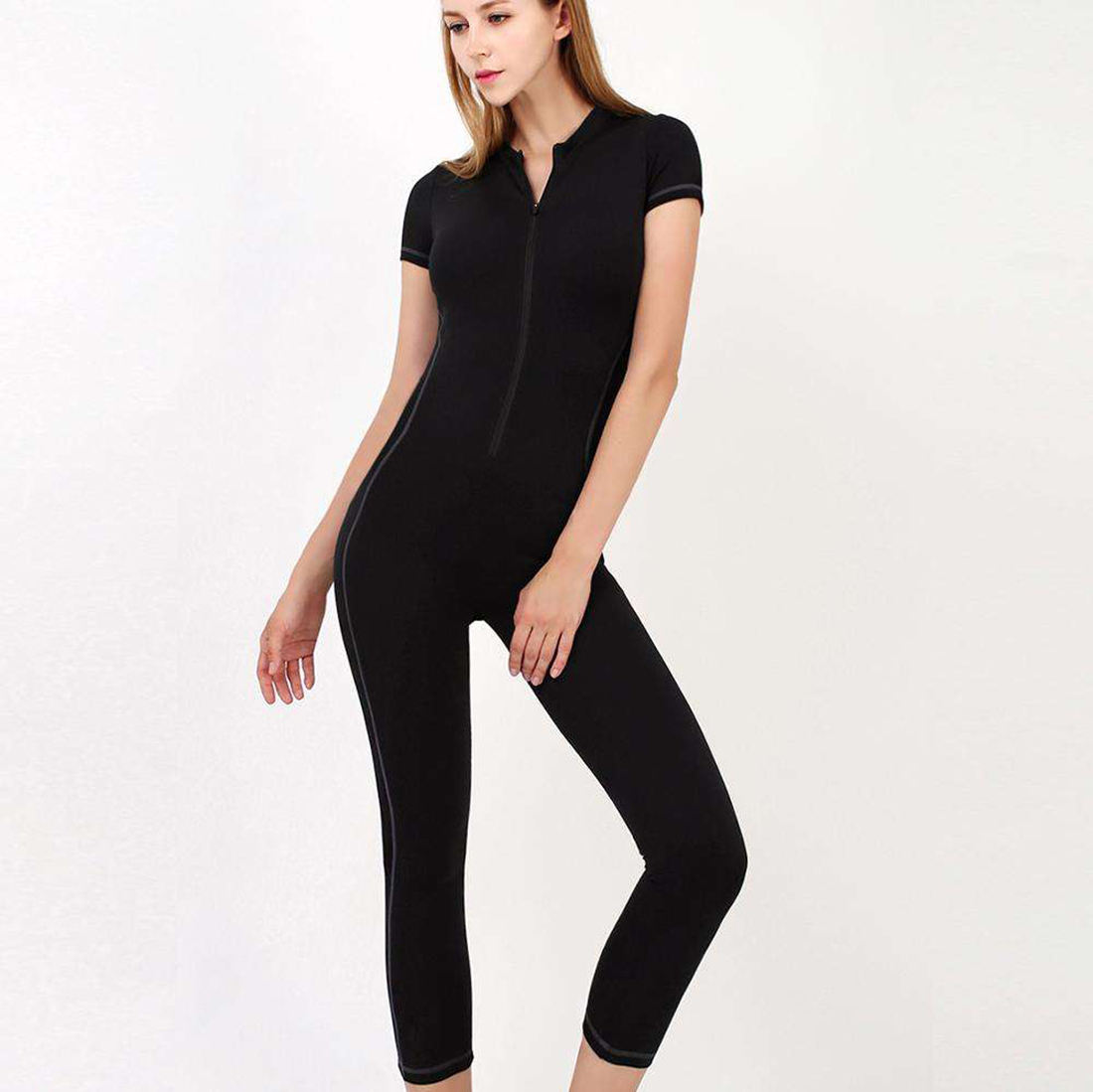 Plain Dyed New Arrival Latest Design Women Yoga Set