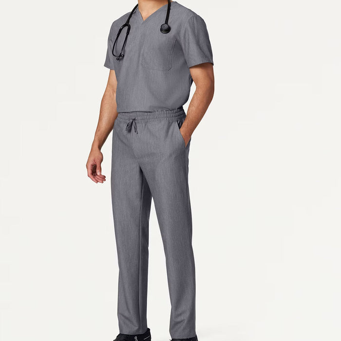 Men Summer Hospital Nursing Scrub Set Top Quality Doctors and Nurses Male Scrub Nursing Uniforms