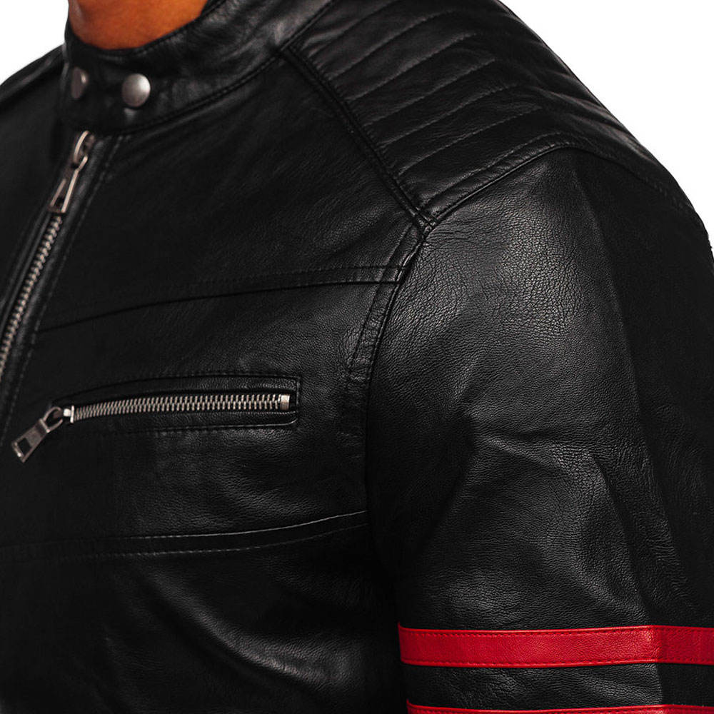 Most Popular Quality Custom Breathable Men Leather Jacket Fully Customized Genuine Cowhide Men Leather Jackets