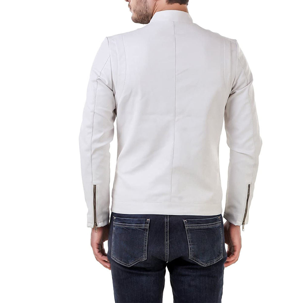 High Manufactured Slim Fit Stylish Winter Leather Jackets Unique Design Leather Jacket for Men