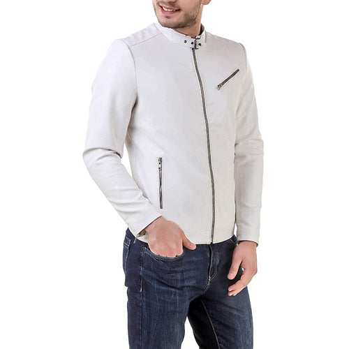 High Manufactured Slim Fit Stylish Winter Leather Jackets Unique Design Leather Jacket for Men