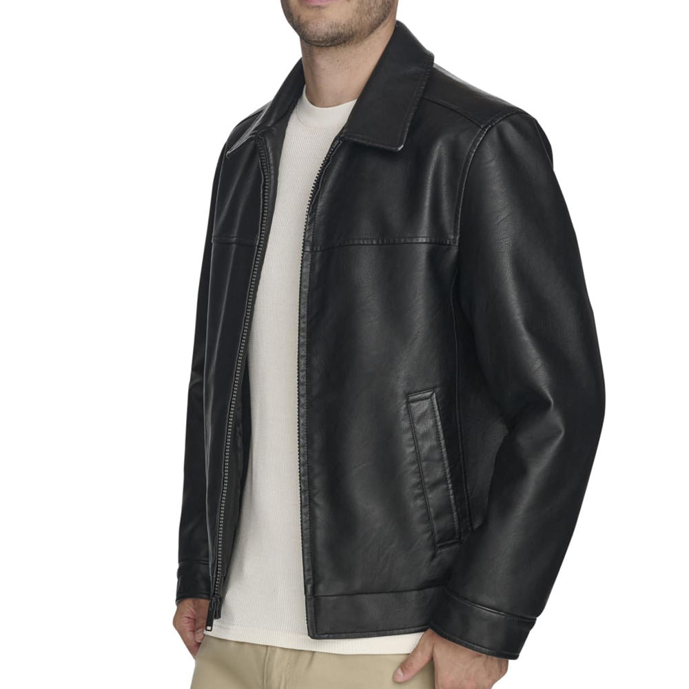 Good Quality Men's Vintage Style Leather Jacket New Arrival Slim Fit Breathable Casual Men Leather winter jacket