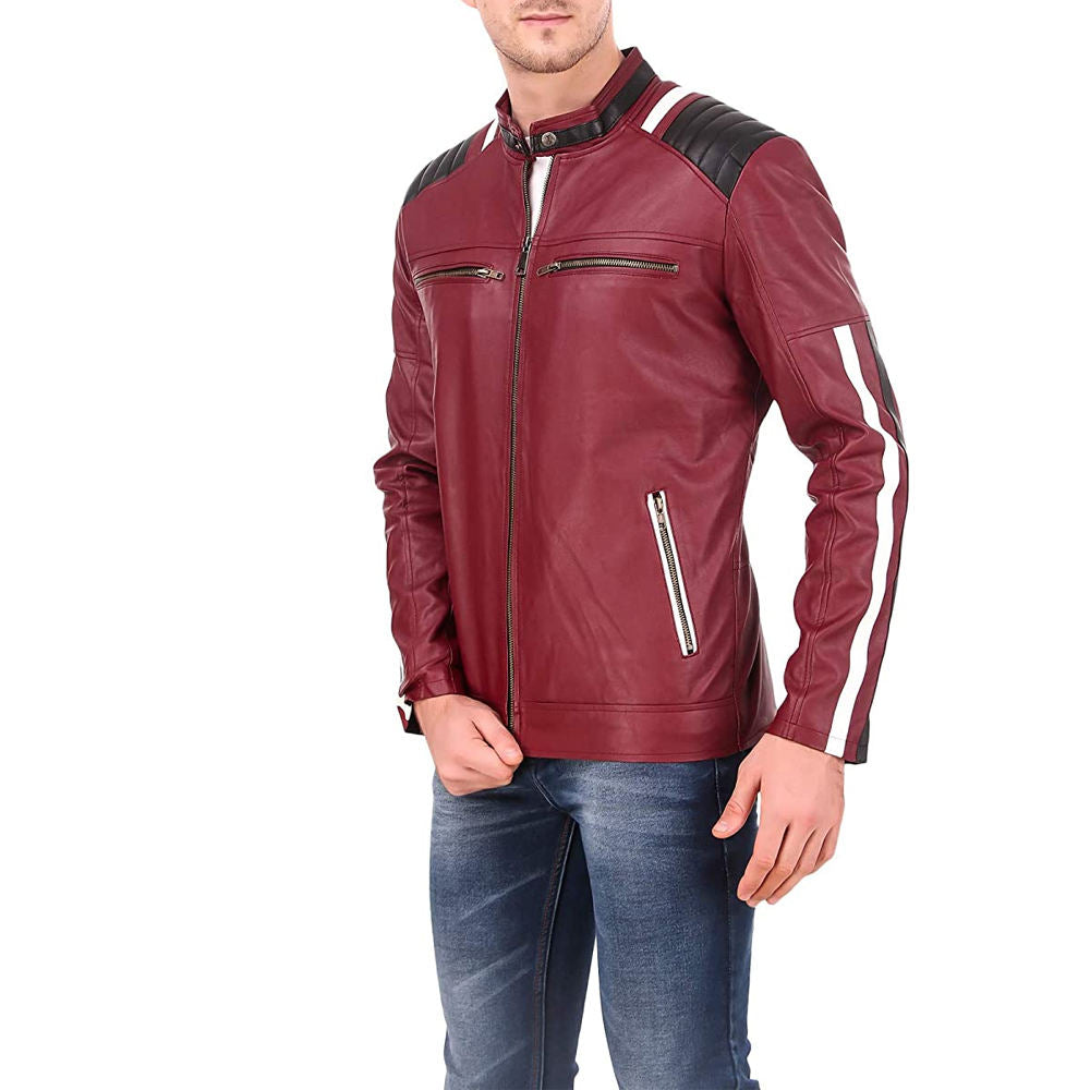 Top Hot Premium Quality Men Leather Jacket New Season Design Leather Jackets for Men